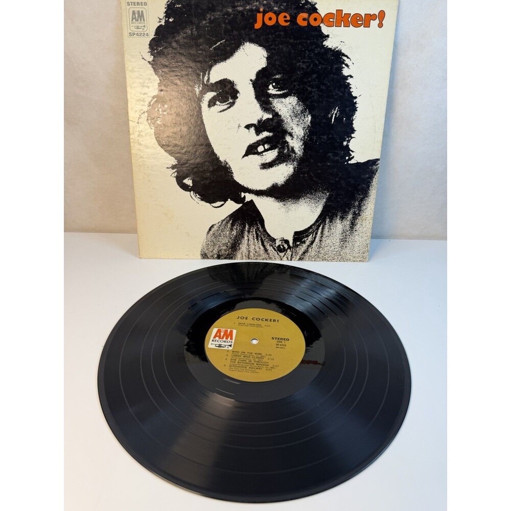 JOE COCKER SELF TITLED SP-4224 VINYL RECORD LP 1969 A&M RECORDS ORIGINAL